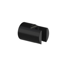 Supporto doccia tondo in ottone nero opaco con attacco conico per flessibile Remer 339SOMNO