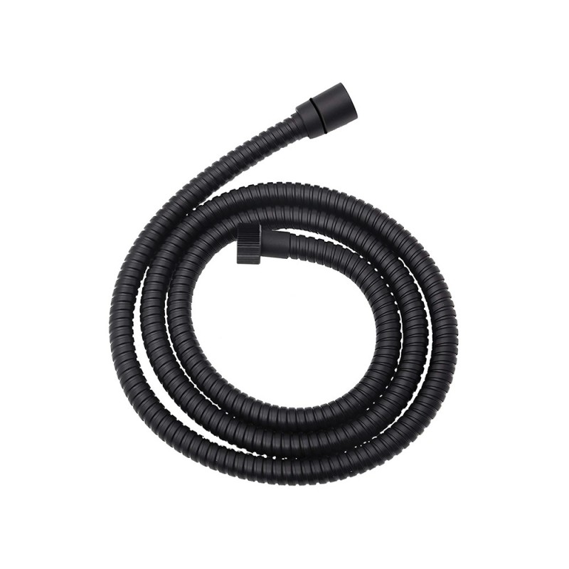 Flessibile doccia 120 cm in ottone nero opaco Remer 333CN120NO