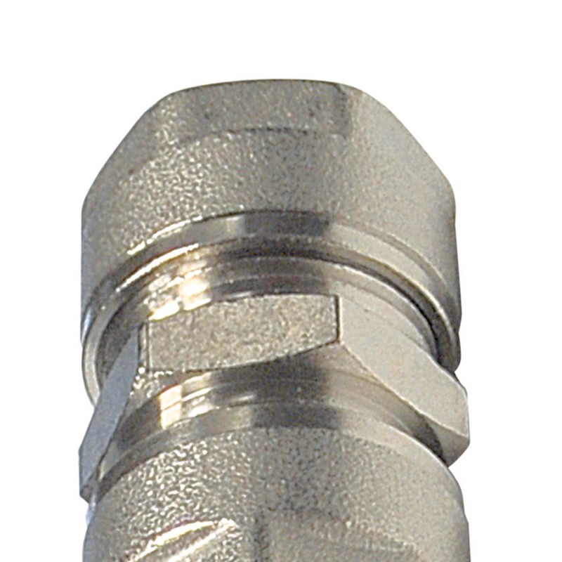 Raccordo diritto intermedio diam.16x16 per multistrato Idrobric N1705 16