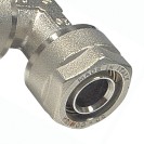 Raccordo a gomito diam.16x16 per multistrato Idrobric N1711 16