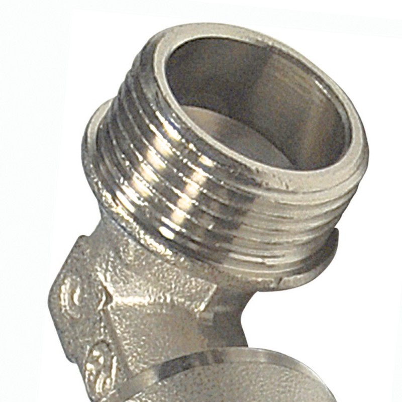 Raccordo a gomito maschio diam.3/4x26 per multistrato Idrobric N1713 26