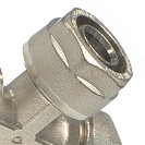 Raccordo a tee ridotto diam.20x20x16 per multistrato Idrobric N1707 A16