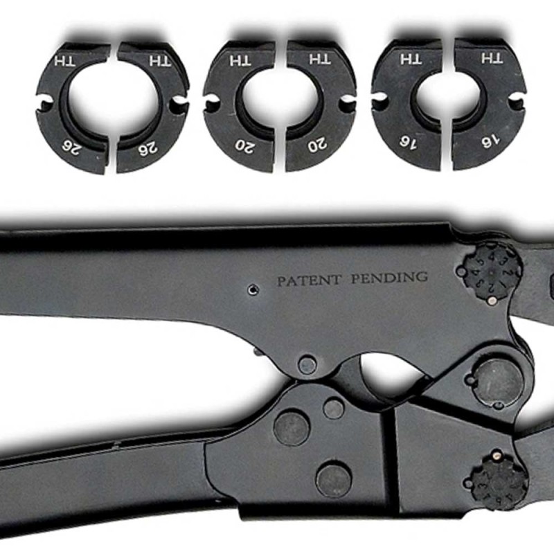 Pressatrice manuale per raccordi multistrato con matrici 16/20/26 Idrobric SCARAC0319PM