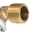 Gomito maschio diam.3/4x26 a pressare per multistrato Comisa SACRMT0059GP