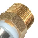 Raccordo diritto maschio diam.3/4x26 a pressare per multistrato Comisa SACRMT0062RP