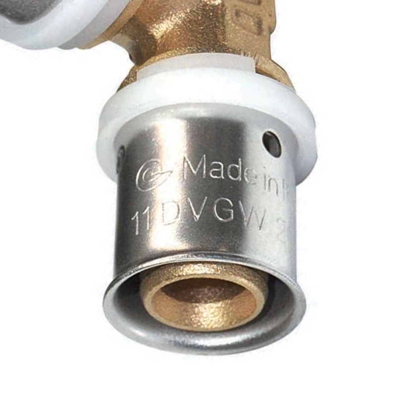 Raccordo tee diam.26x20x26 a pressare per multistrato Comisa SACRMT0072RP