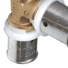 Raccordo tee diam.26x20x26 a pressare per multistrato Comisa SACRMT0072RP