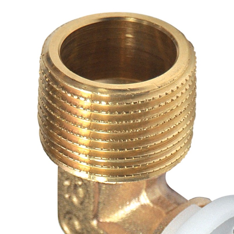 Gomito maschio diam.1/2x16 a pressare per multistrato Comisa N1713 A16