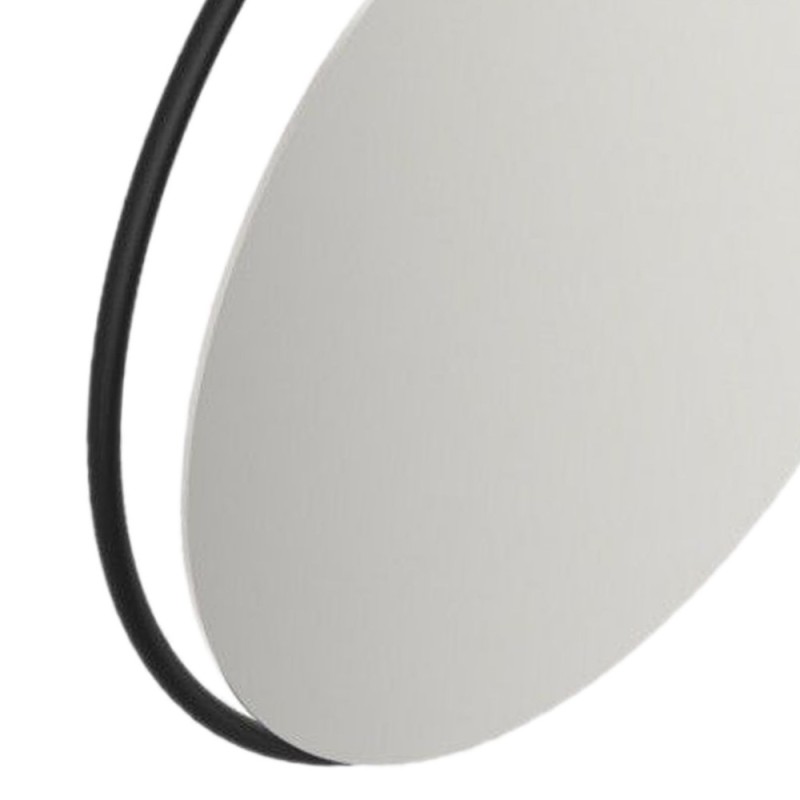 Specchio reclinabile serie giotto nero opaco senza luce Goman GIO-D0076/31