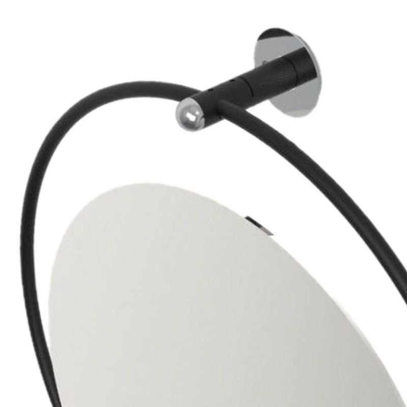 Specchio reclinabile serie giotto nero opaco senza luce Goman GIO-D0076/31