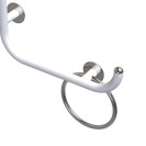 Maniglia di sicurezza disabili e terza eta 50x50 destra bianco opaco giotto Goman GIO-X5050D/30