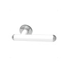 Porta rotolo serie giotto inox bianco opaco Goman GIO-XB113/30