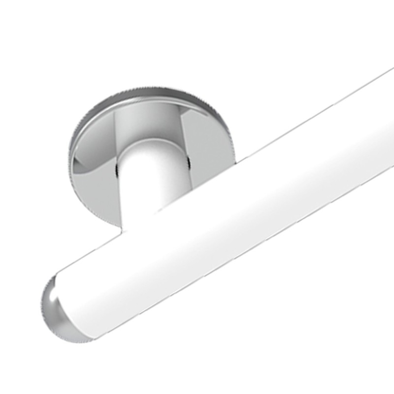 Porta rotolo serie giotto inox bianco opaco Goman GIO-XB113/30