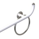 Maniglia di sicurezza disabili cm60 destra giotto inox bianco opaco Goman GIO-XM60D/30
