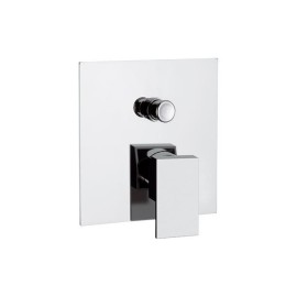 Rubinetto vasca/doccia da incasso quadro- serie q design Remer QD09