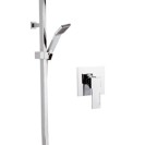 Set doccia in ottone cromato - serie wellness qubika Remer Q30S11