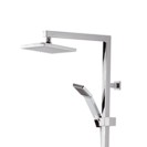 Set doccia in ottone cromato - serie wellness qubika Remer Q30S11