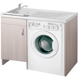 Coprilavatrice eco 109x60 colore olmo destro brand negrari Negrari 6008SXOL