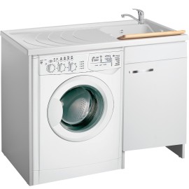 Coprilavatrice classica 109x60 destro per zona lavanderia Negrari 3008DX