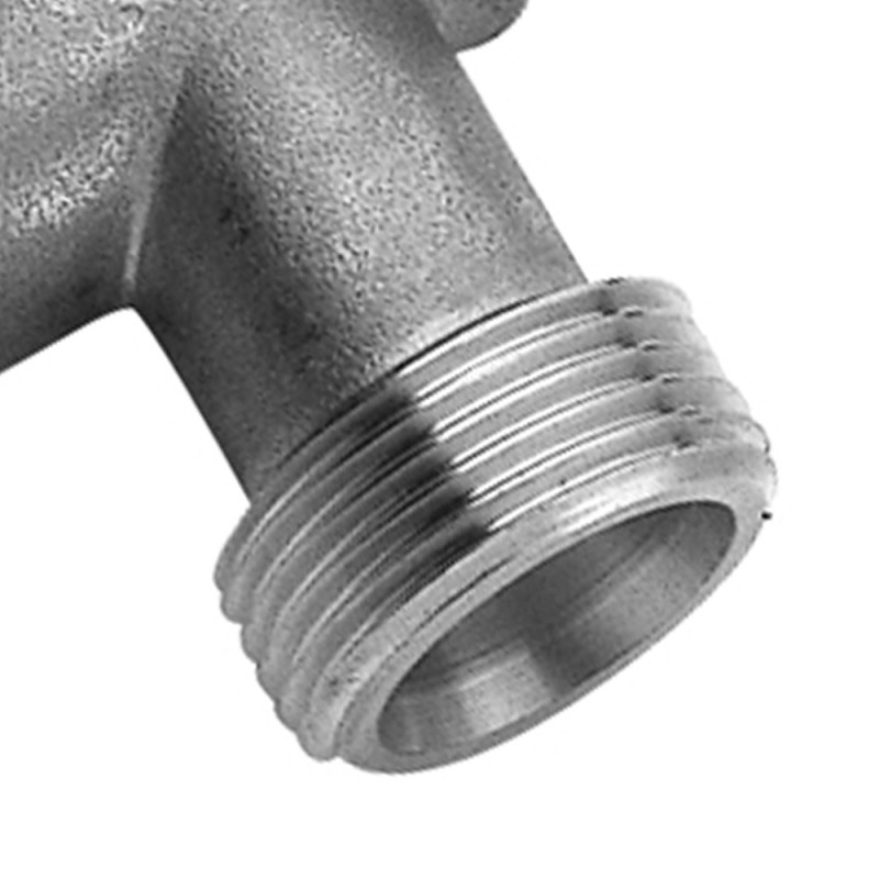 Raccordo a y in ottone cromato Remer 209YCR