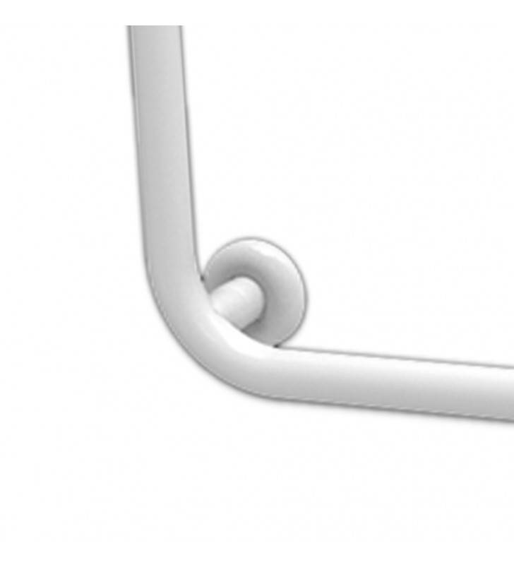 Maniglia di sicurezza bagni disabili cm.50x50 nylon bianca Goman N-Z5050
