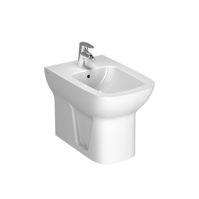 Bidet filo muro a pavimento in ceramica - Serie S20 Vitra SFUCER0690BF