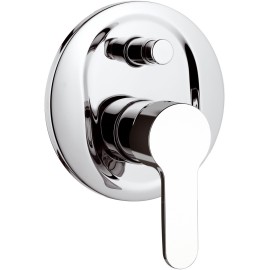 Rubinetto monocomando da incasso con deviatore per vasca/doccia - serie winner Remer W09