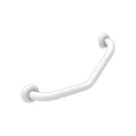 Maniglia diam. 45 cm 25x25 bianco goman per disabili e terza eta Goman ZMA1/01
