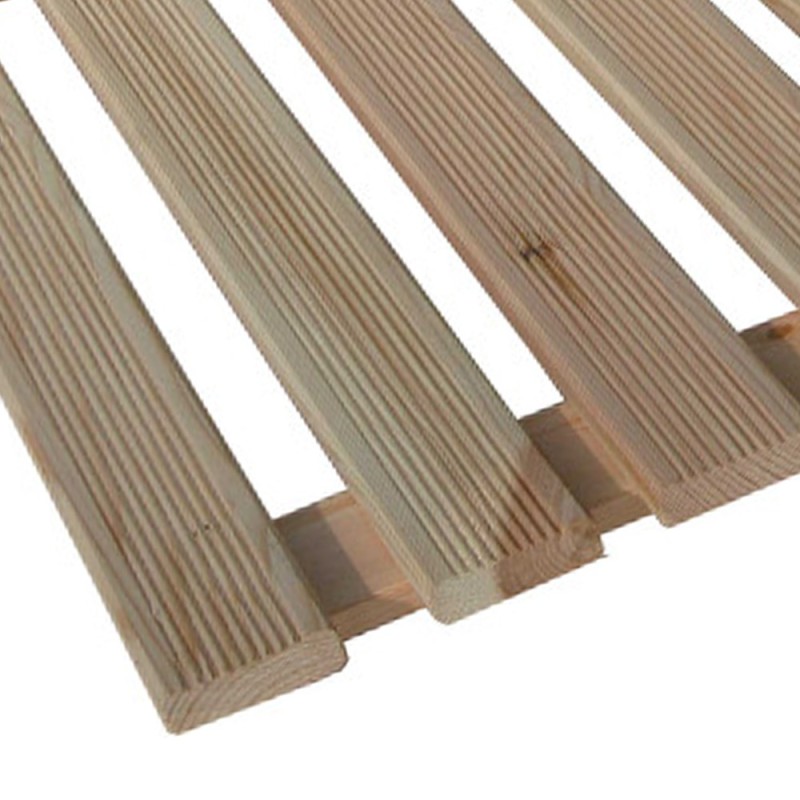 Pedana doccia pino cm. 60 x 60 (per piatti cm 80 x 80 e oltre) Idrobric U82195