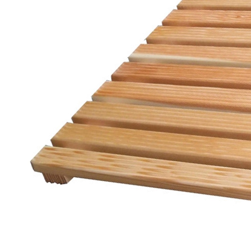 Pedana doccia larice cm. 60 x 60 (per piatti cm 80 x 80 e oltre) Idrobric U82197 Pedana doccia larice cm. 60 x 60 (per piatti cm 80 x 80 e oltre) Idrobric U82197