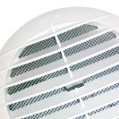 Griglia pieg. antisf. in termoflex 155 mm con molle per tubo 100/125 mm Idrobric SACASP0043GR