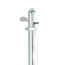 Maniglia 40x120 inox con saliscendi goman Goman D0031/93