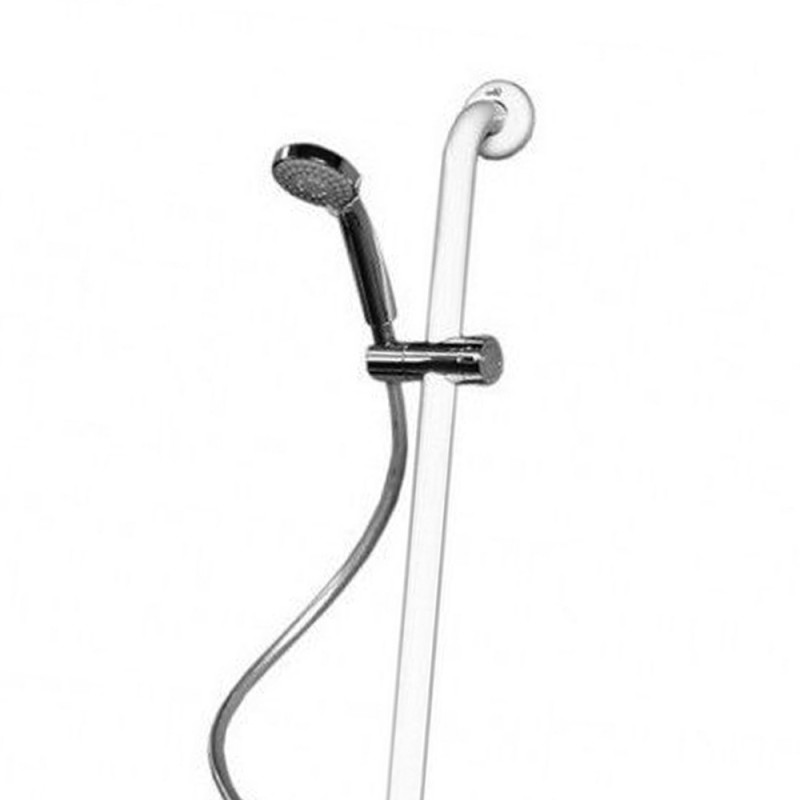 Goman maniglia inox saliscendi doccia 60x120 bianco Goman D0032B/01