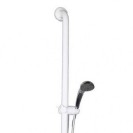 Goman maniglia inox con saliscendi doccia bianco Goman D012050/01