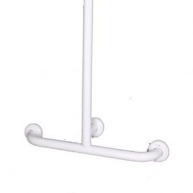 Goman maniglia inox con saliscendi doccia senza doccino e flessibile bianco Goman D012050SDF/01