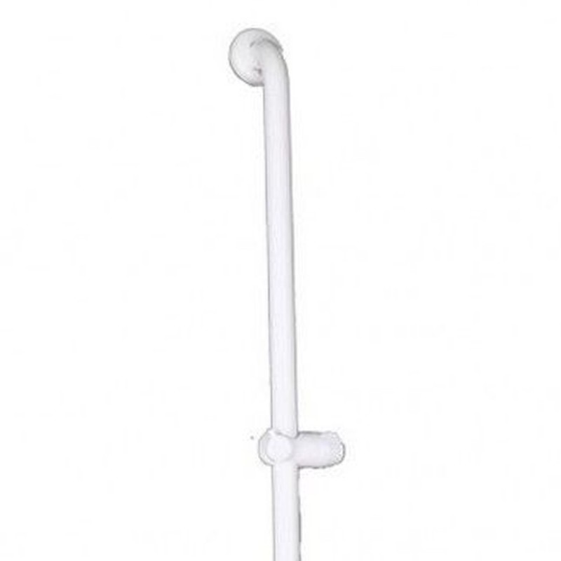 Goman maniglia inox con saliscendi doccia senza doccino e flessibile bianco Goman D012050SDF/01