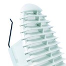 Coppia griglie dm.166 interno/est con molle Idrobric U84088