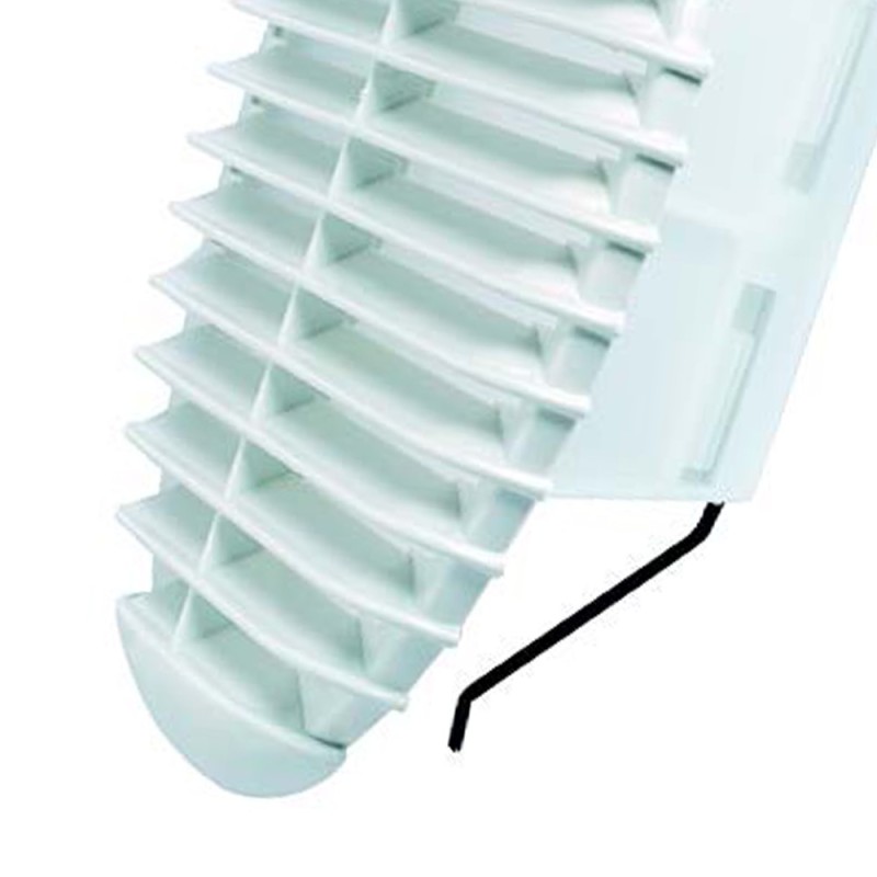 Coppia griglie dm.166 interno/est con molle Idrobric U84088