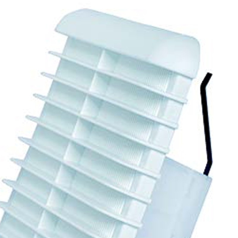 Coppia griglie 238x238 ml interno/est con molle Idrobric U84080