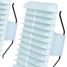 Coppia griglie 190x190 ml int-est. con molle Idrobric U84082