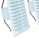 Coppia griglie 166x166 ml interno/est con molle Idrobric U84084