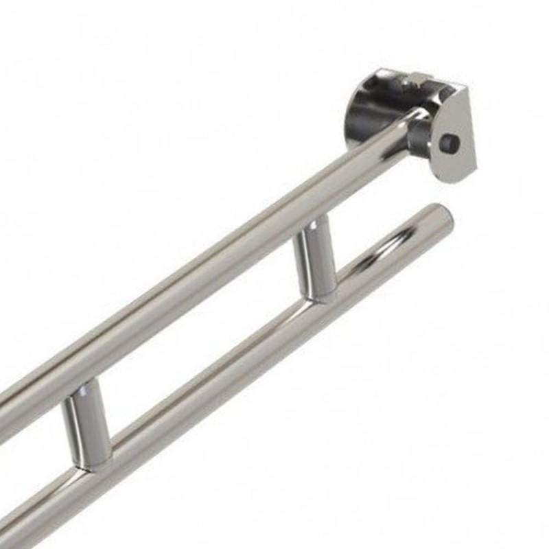 Barra maniglione ribaltabile cm76.5 inox cromo Goman RAF-XB76/94