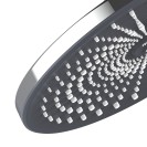 Soffione nero e cromato 1 funzione - Serie Vortex Idrobric SAPSOF0080CR