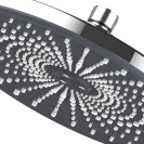 Soffione nero e cromato 1 funzione - Serie Vortex Idrobric SAPSOF0080CR