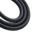 Flessibile nero da 150 cm in acciaio inox Idrobric SAPFLE0077NE