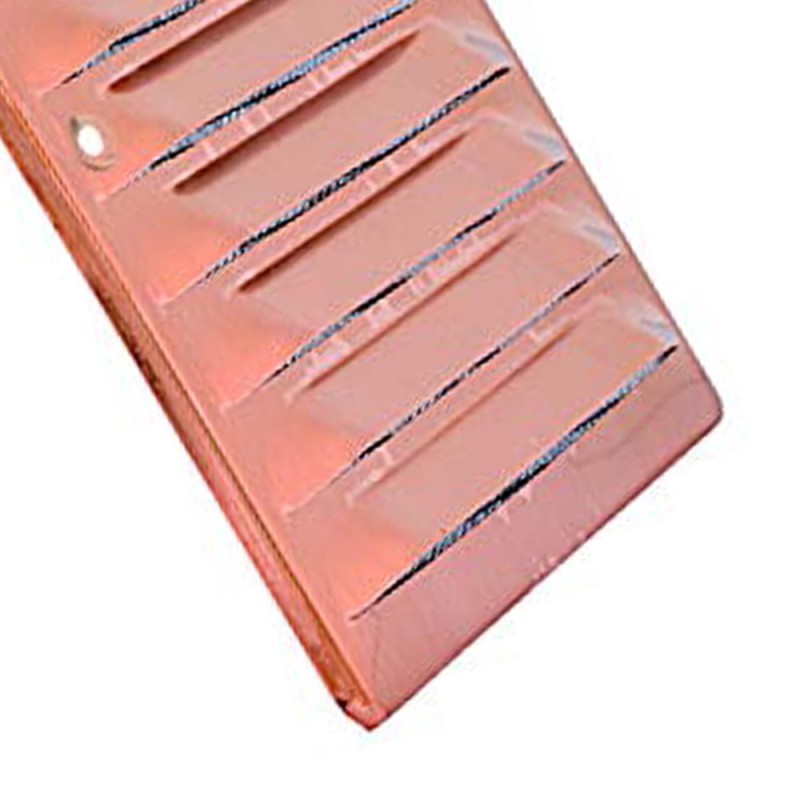 Griglia di areazione 150x150 in rame con rete Idrobric SACASP0053GR