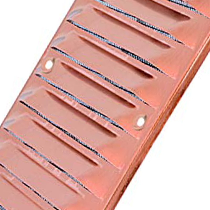 Griglia di areazione 150x150 in rame con rete Idrobric SACASP0053GR