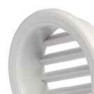 Griglia di areaz. circol. 32 da incasso in plastica per mobili Idrobric SACASP0059GM