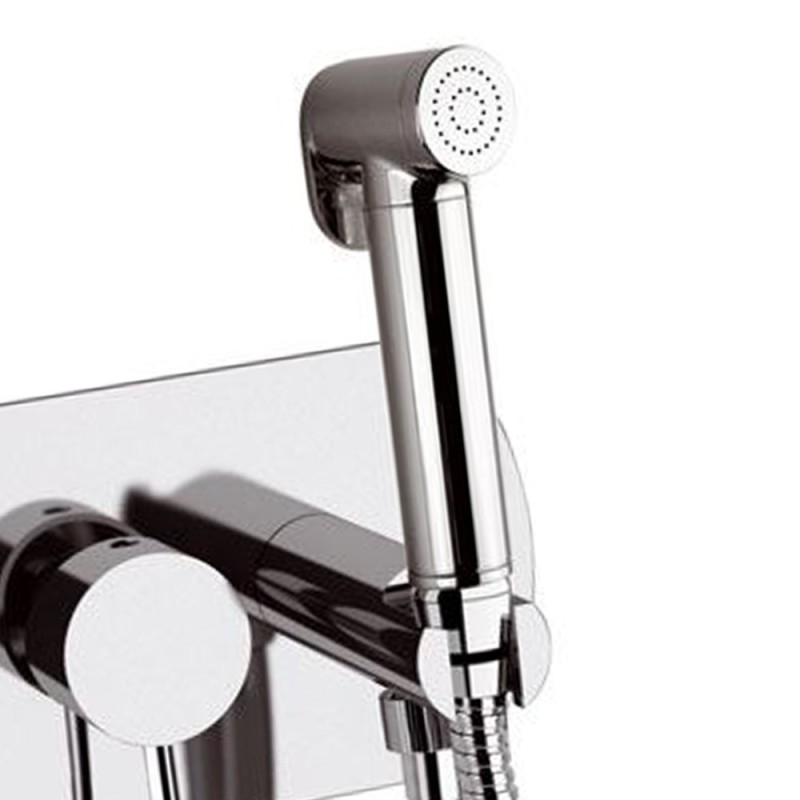 Miscelatore a incasso per shut off con piastra orizzontale cromato - Serie X Style Remer X60W