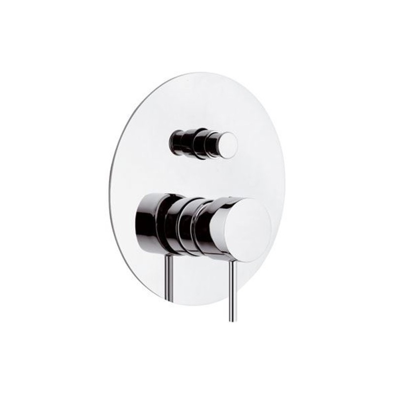 Miscelatore incasso vasca o doccia con deviatore cromato - Serie X Style Remer X09L